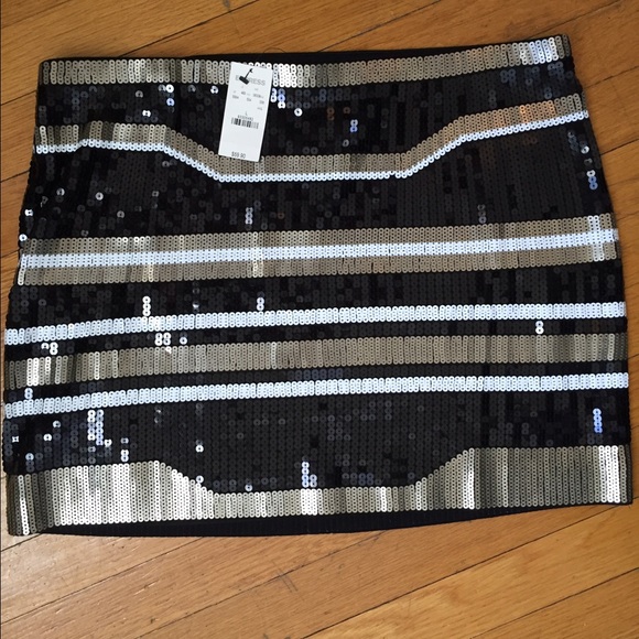Express Sequin Mini Skirt - Picture 1 of 2